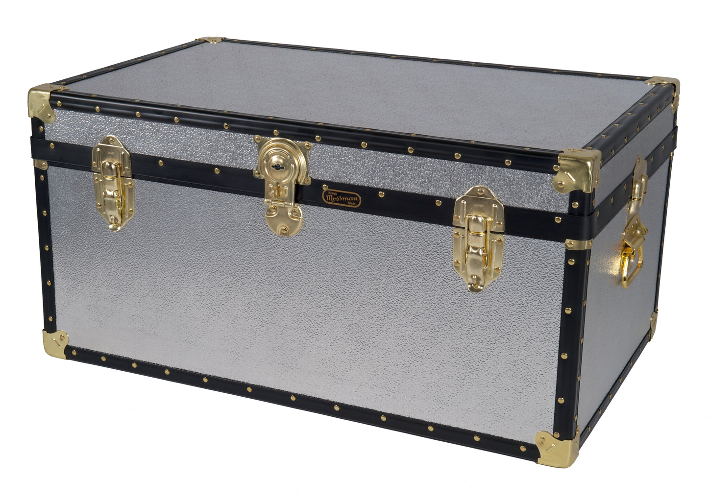 Traditional 33" Storer Trunk - Silver Alloy