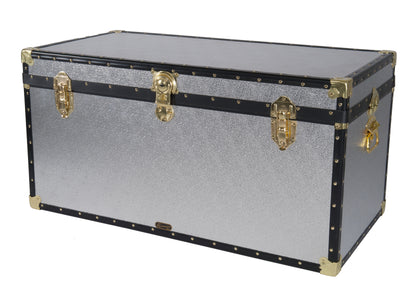 Traditional 40" Queen Trunk - Silver Alloy