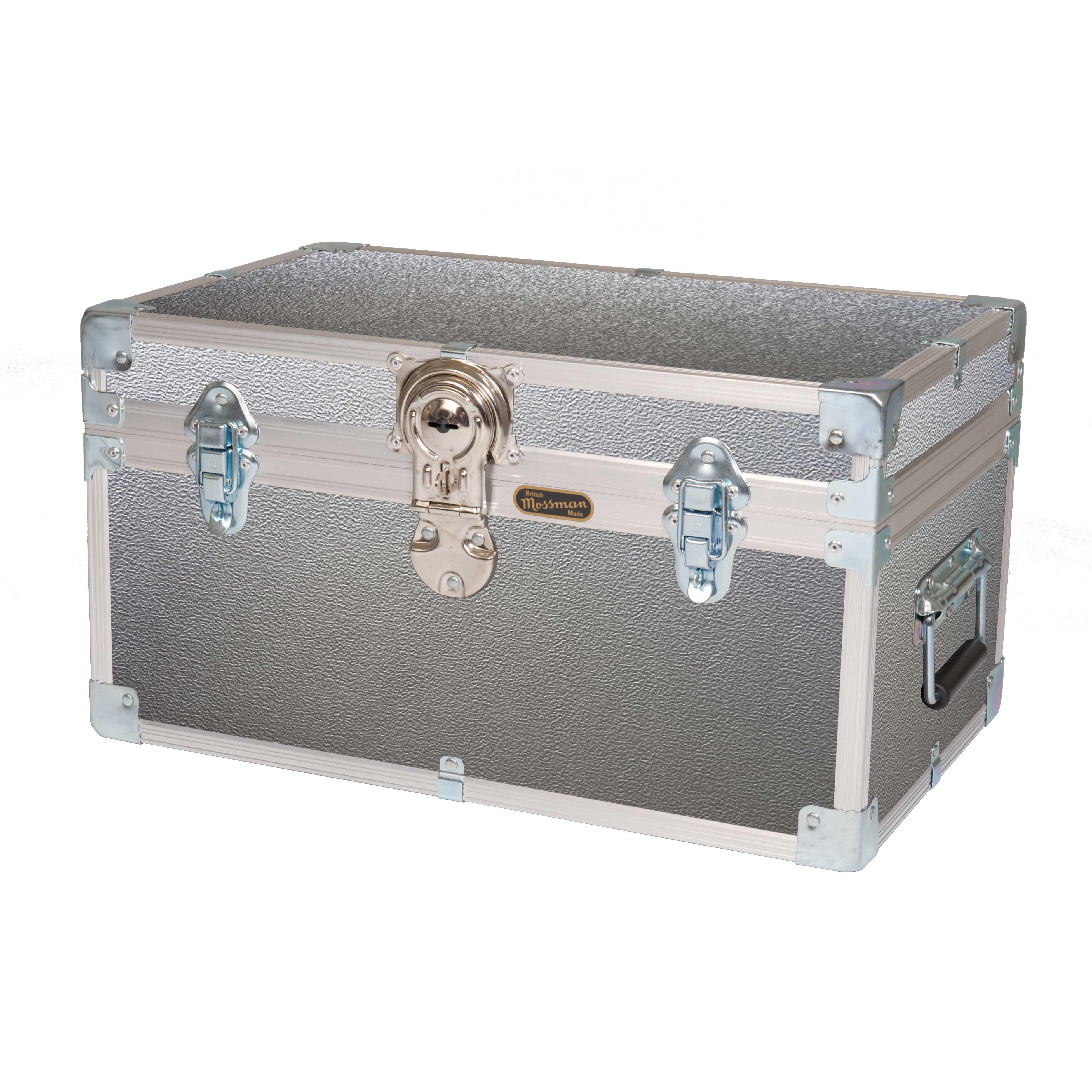 Industrial Tuck Box with Cabin Lock - Silver Alloy – Mossman Trunks