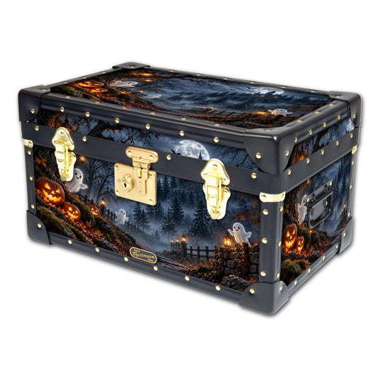 Traditional Tuck Box with Flip Lock - Friendly Ghosts