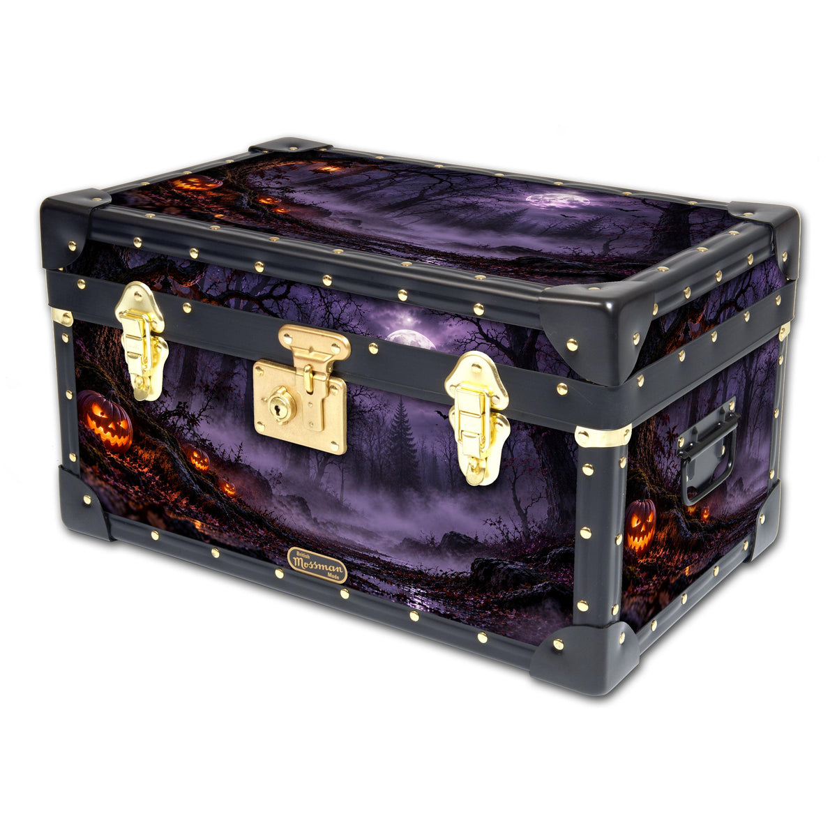 Traditional Tuck Box with Flip Lock - Moonlit Forest