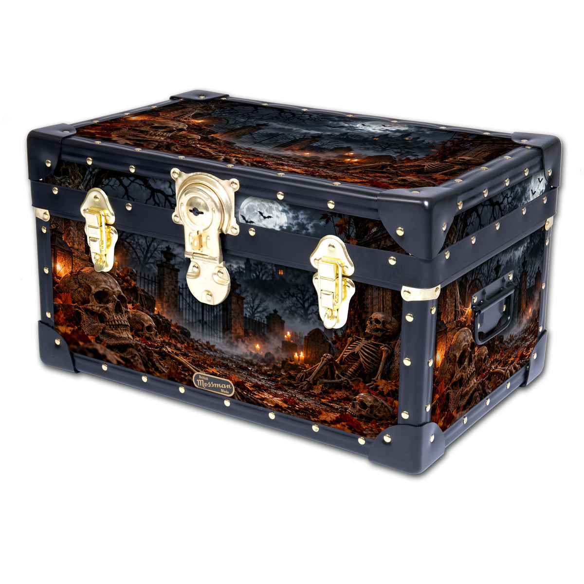 Traditional Tuck Box with Cabin Lock - Gothic Graveyard