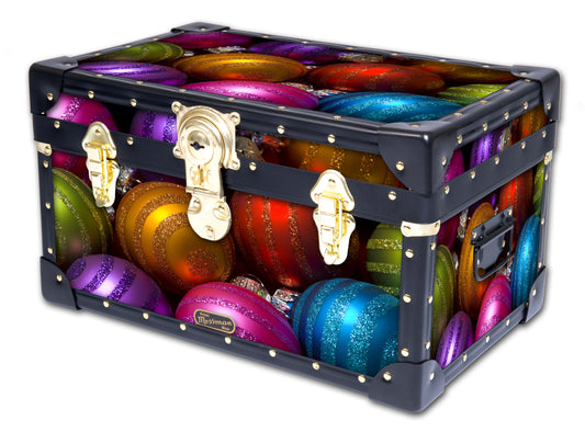 Traditional Tuck Box with Cabin Lock - Coloured Baubles