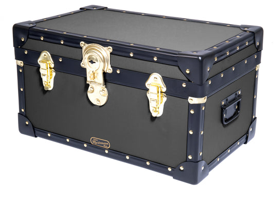 Traditional Tuck Box with Cabin Lock - Charcoal Grey - 2x Rivets To Front