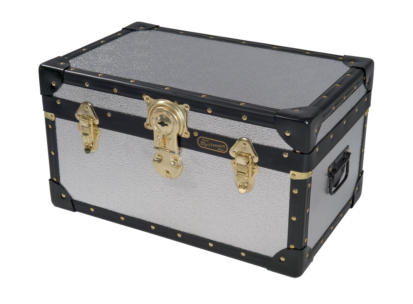 Traditional Tuck Box with Cabin Lock - Silver Alloy