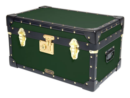 Traditional Tuck Box with Flip Lock - Dark Green - Embossed JB To Front (Clearance)