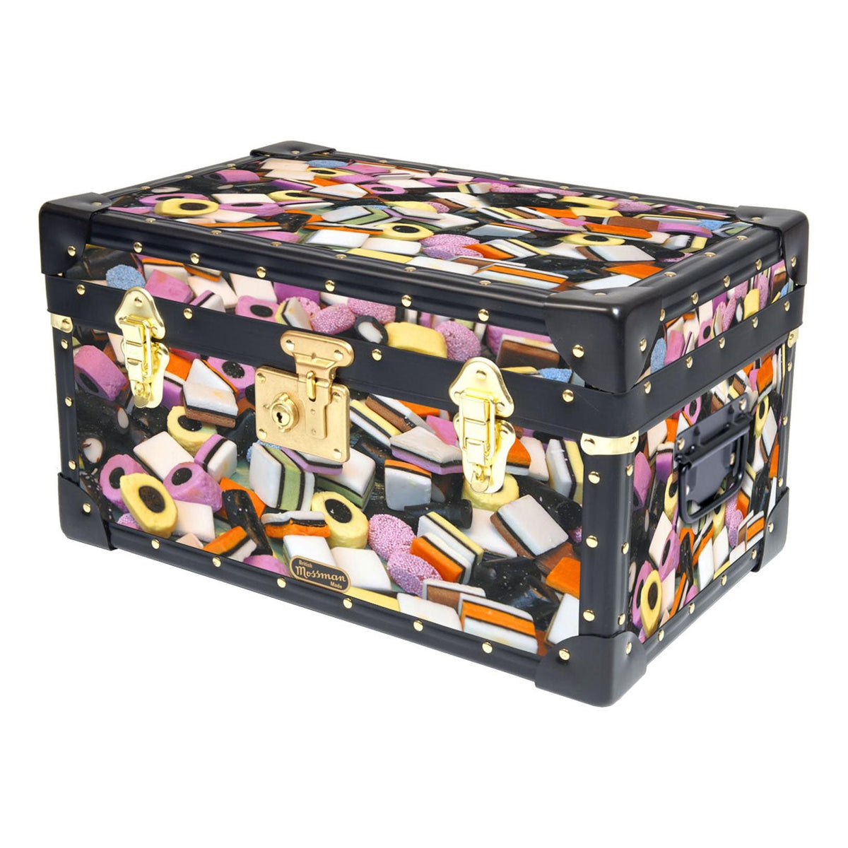 Traditional Tuck Box with Flip Lock - Liquorice – Mossman Trunks