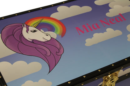 Traditional Tuck Box with Cabin Lock - Unicorn