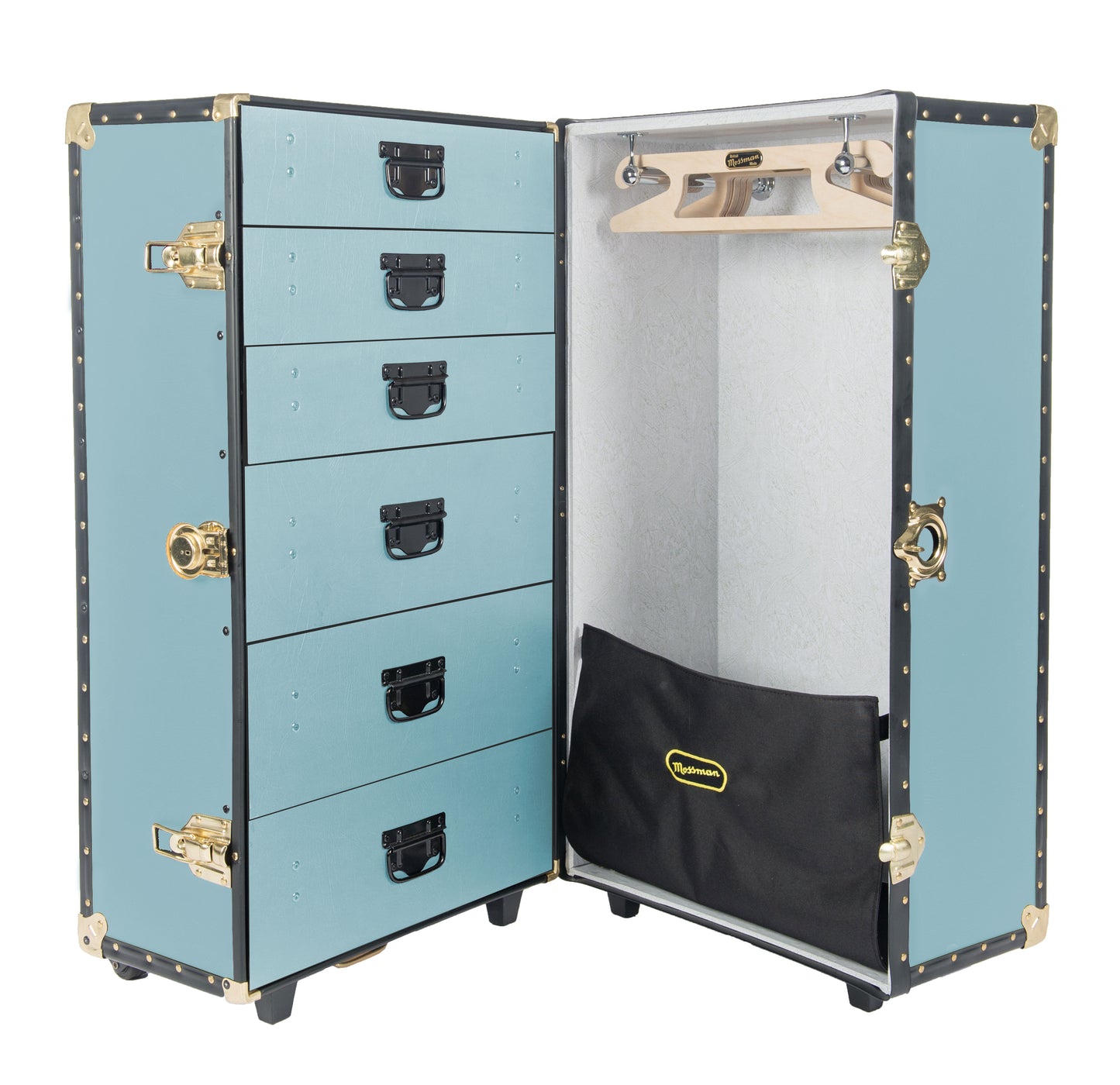 Traditional 36" Cabin 6 Drawer Wardrobe Trunk