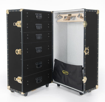 Traditional 36" Cabin 6 Drawer Wardrobe Trunk