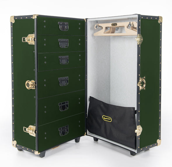 Traditional 36" Cabin 6 Drawer Wardrobe Trunk