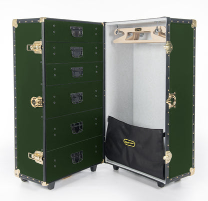 Traditional 36" Cabin 6 Drawer Wardrobe Trunk