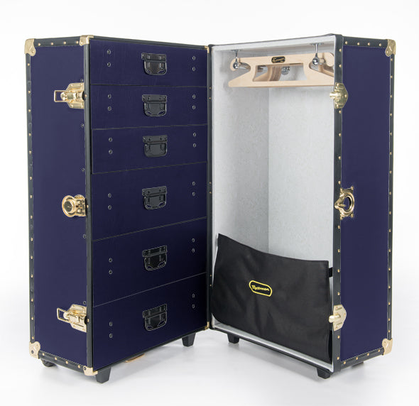 Traditional 36" Cabin 6 Drawer Wardrobe Trunk