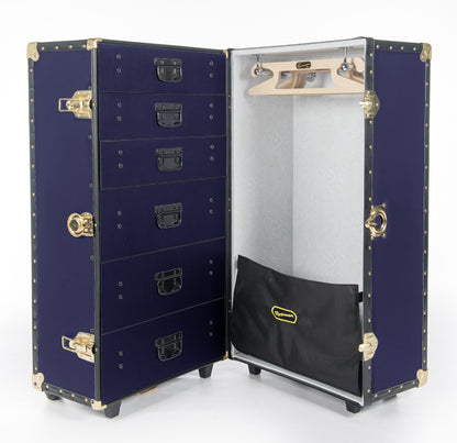 Traditional 36" Cabin 6 Drawer Wardrobe Trunk