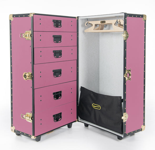 Traditional 36" Cabin 6 Drawer Wardrobe Trunk