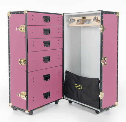 Traditional 36" Cabin 6 Drawer Wardrobe Trunk