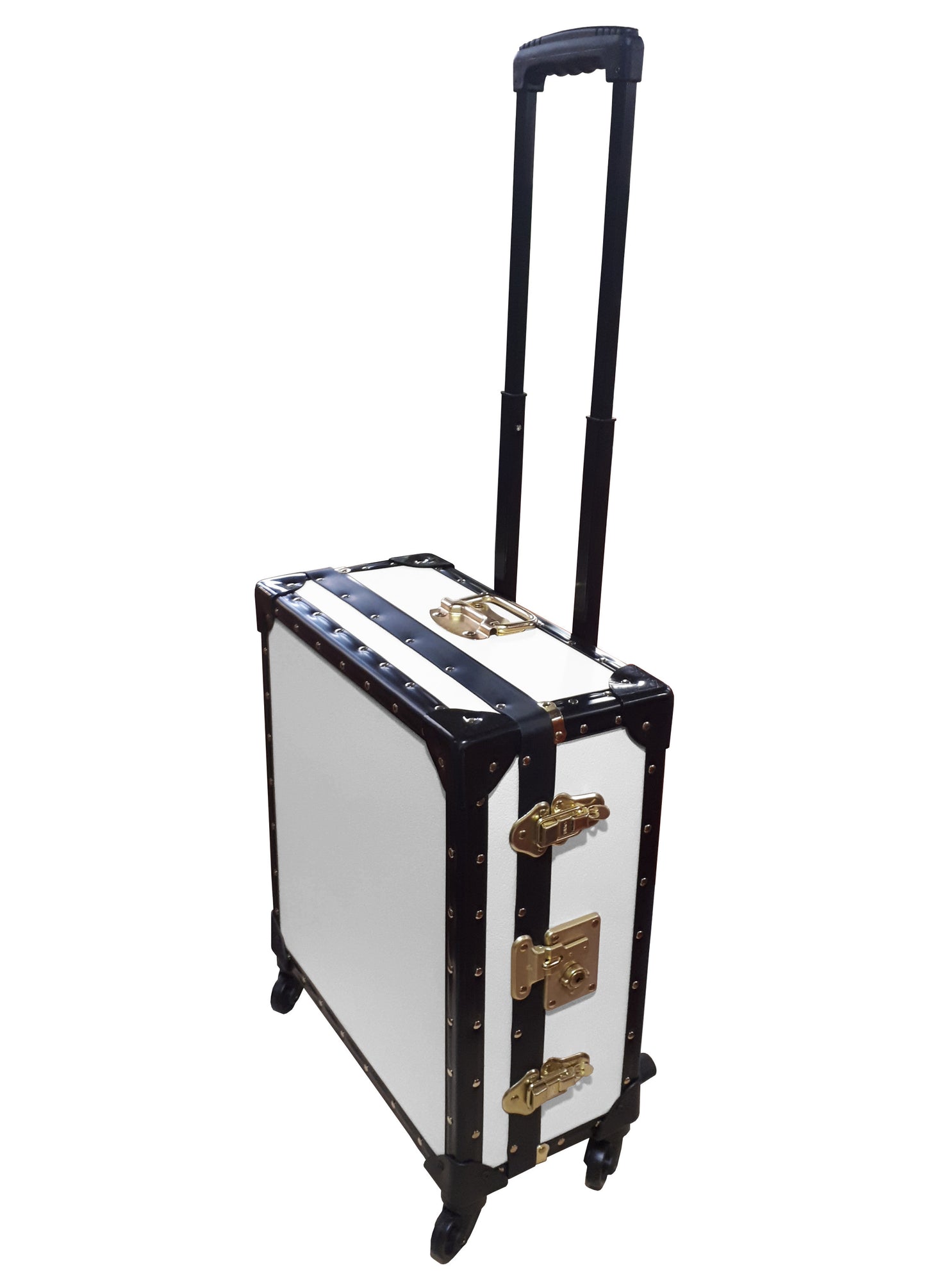 Traditional Wheeled Luggage Trunk
