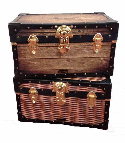 Traditional Tuck Box with Flip Lock - Wood Print