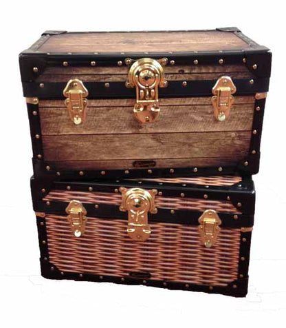 Traditional Tuck Box with Flip Lock - Wood Print