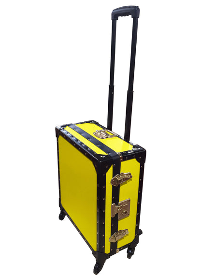 Traditional Wheeled Luggage Trunk