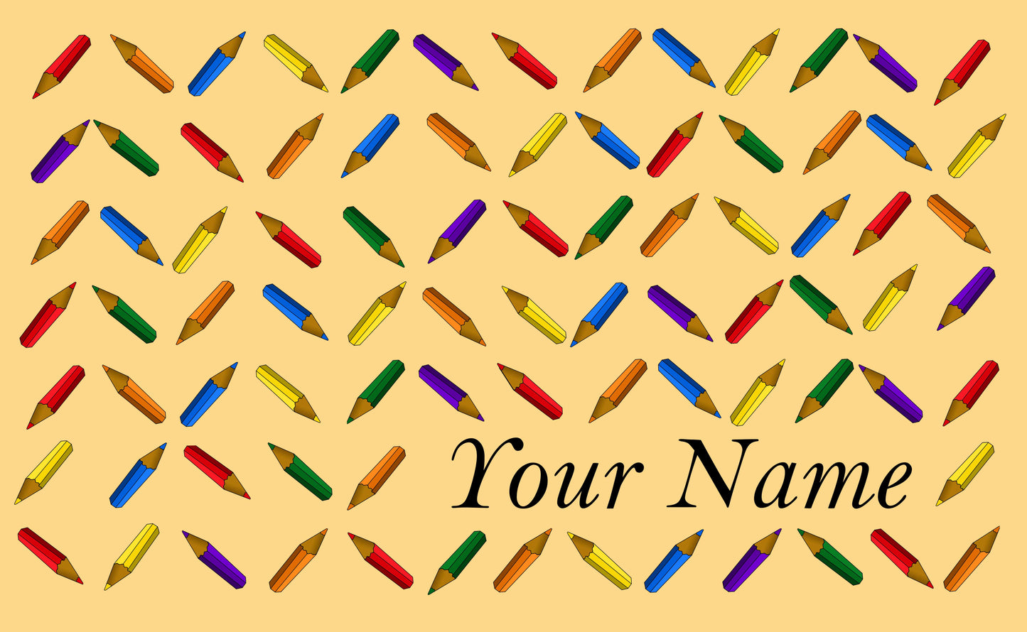 Traditional Tuck Box with Cabin Lock - Pencils