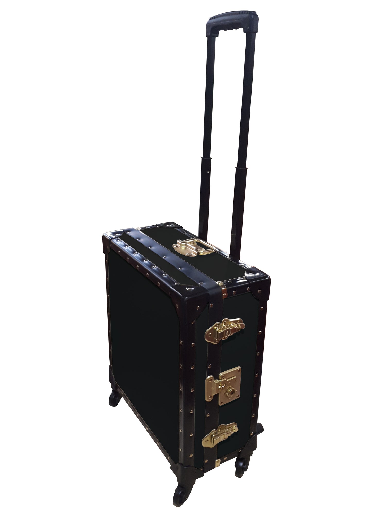 Traditional Wheeled Luggage Trunk
