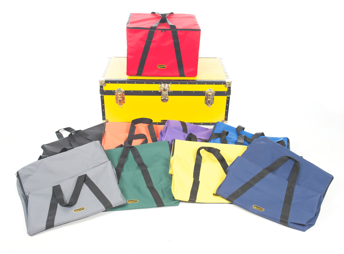 Traditional 36" Steamer Trunk - Silver Alloy