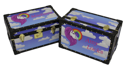 Traditional Tuck Box with Cabin Lock - Unicorn